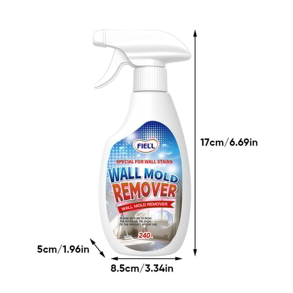Raskt-virkende Anti-mugg Veggrens Spray