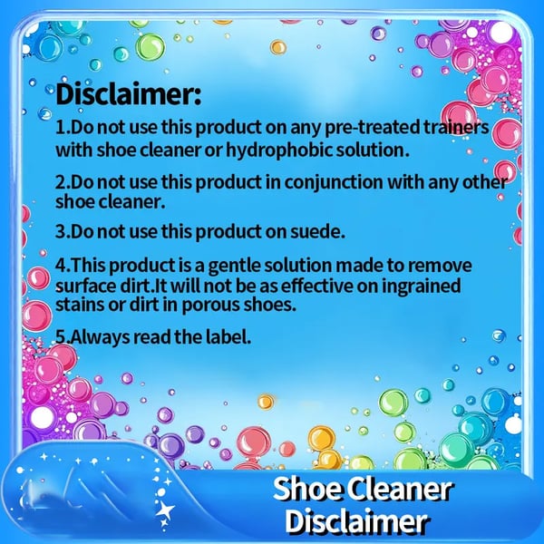 🤍Foam No-Rinse Cleaner — Instantly Brightens & Whitens Shoes
