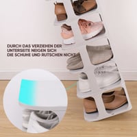 Mehrschichtiges Schuhregal