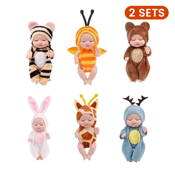 Realistische Mini-Reborn-Babypuppen