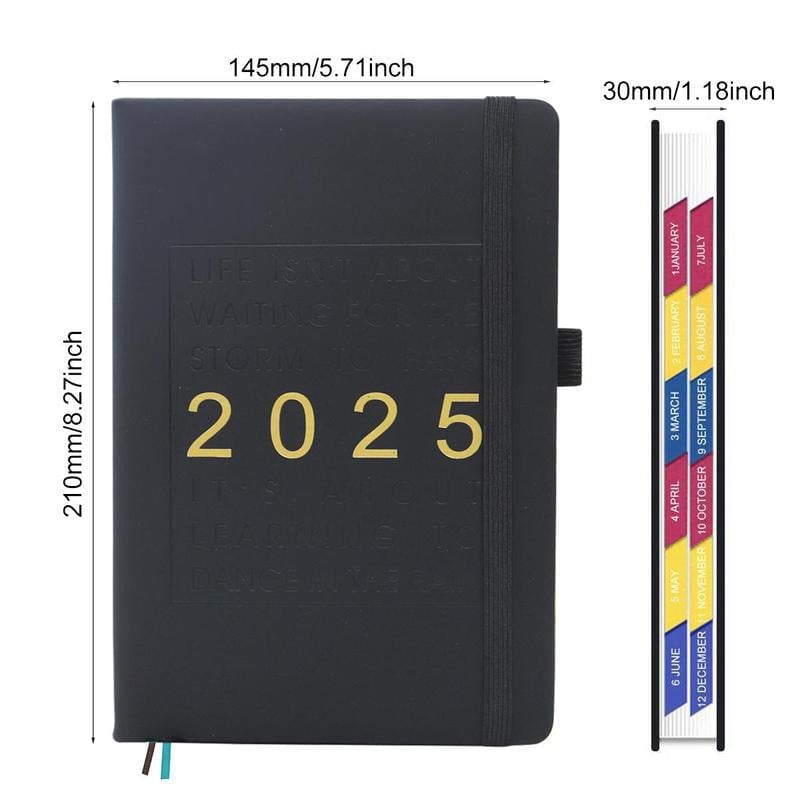 2025 Én dag, én side  Daily Planner - din ultimate gavekalender