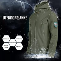 Herre Vindtett Vanntett Jakke