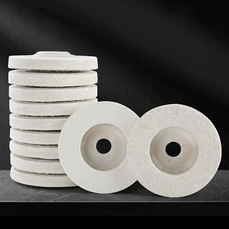 Sakerplus Wool Felt Polishing Wheel Disc
