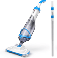 Sakerplus Cordless Rechargeable Powerful Motor Swimming Pool Vacuum Cleaner