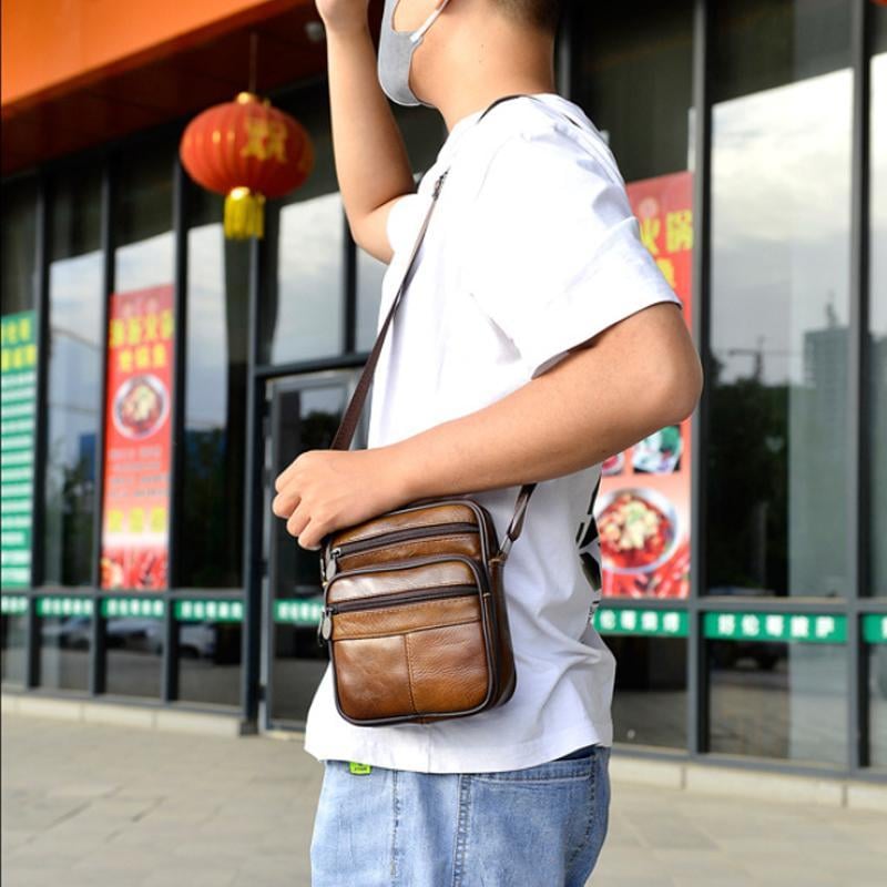 Sac Messager Vintage pour Hommes