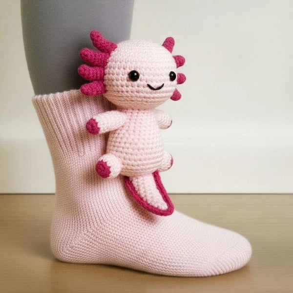 3D-gestrickte Tiersocken