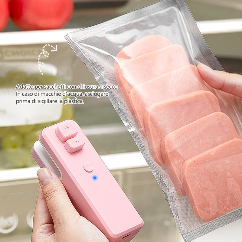 Mini sigillante portatile ricaricabile