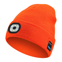 LED Bluetooth Beanie with Detachable Speakers