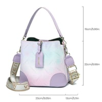 Farbverlauf Regenbogen Tasche