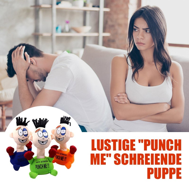 Lustige schreiende Puppe