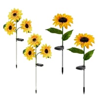 Solar Sunflower Lights