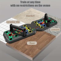 Multifunctional push-up fitness board