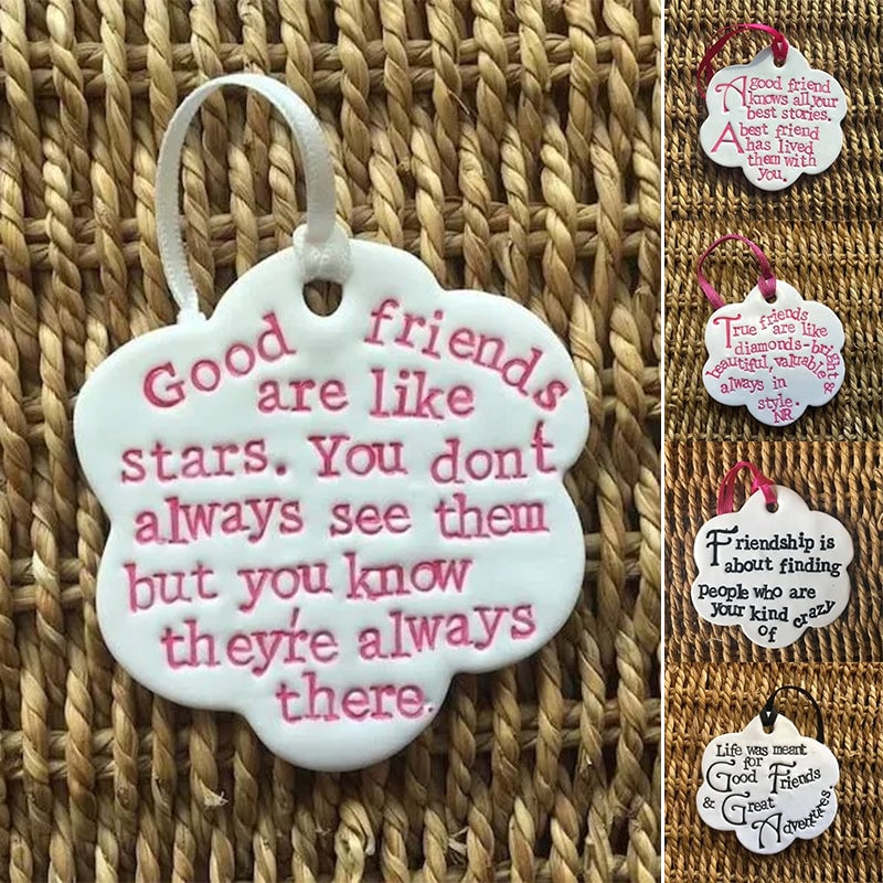 🌺🌺Tonblumen-Freundschaftsornamente – das beste Weihnachtsgeschenk🌺🌺