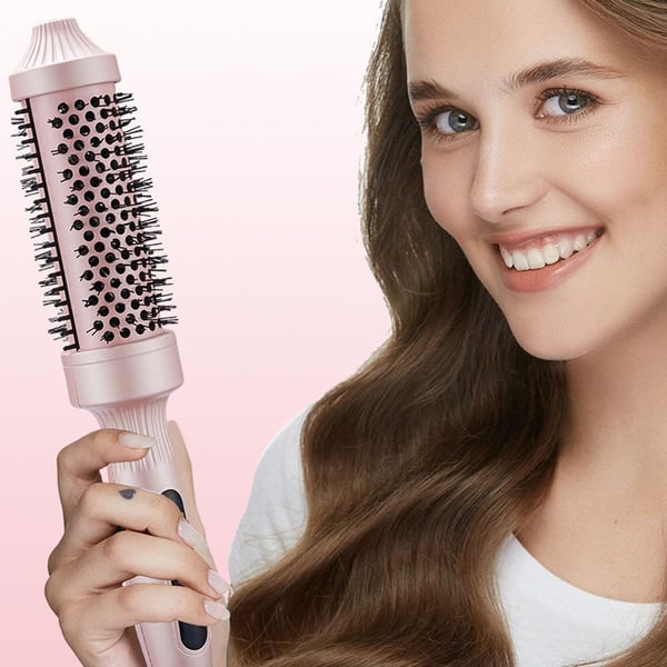 Flauschiger Kamm mit doppeltem Verwendungszweck für glattes und lockiges Haar