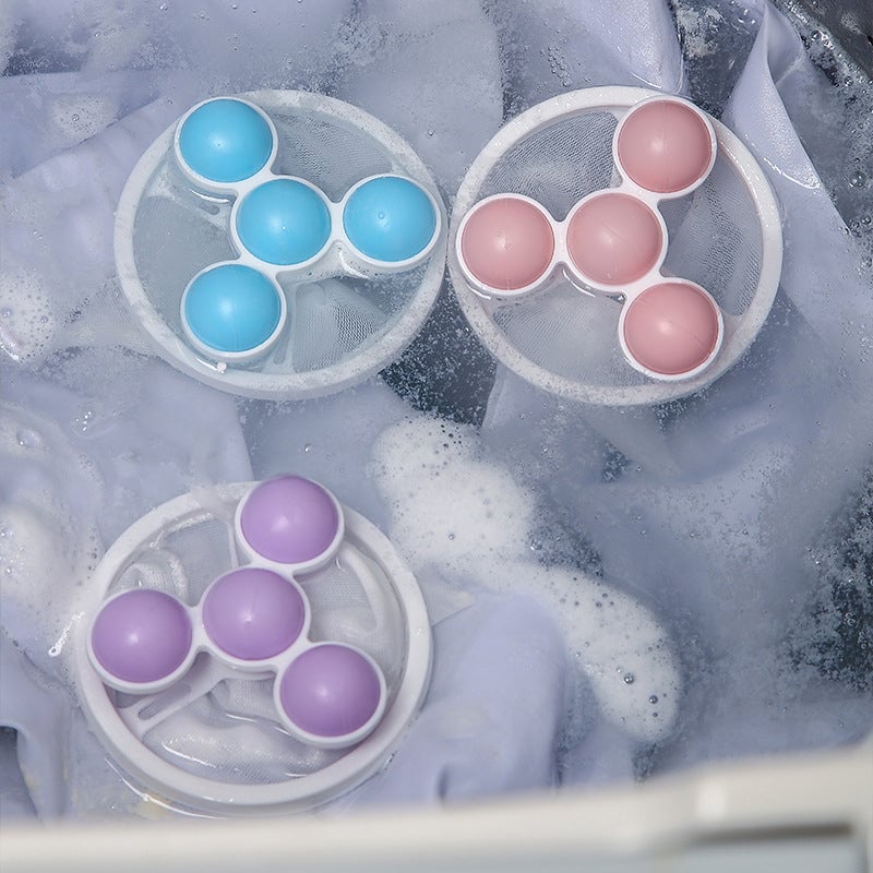 Sacchetti in rete con filtro per capelli per lavatrice