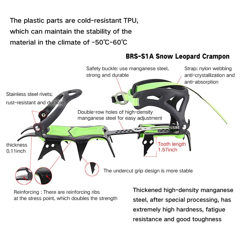 Snow Leopard Ice Crampons