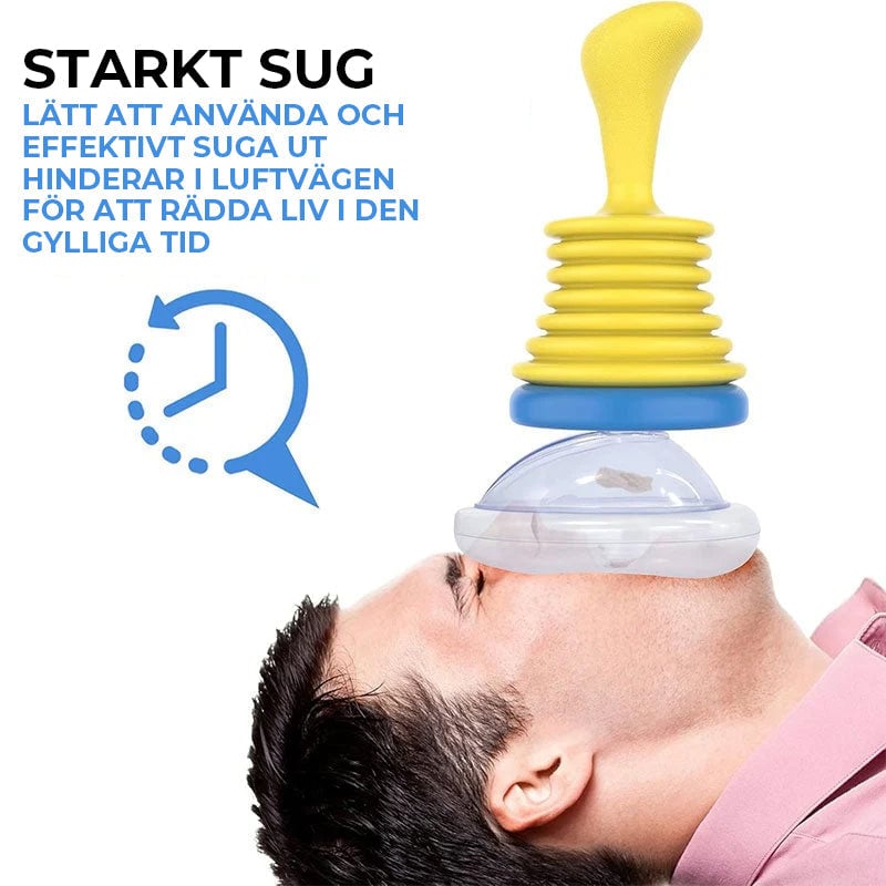Vital kapacitet tränare + anti-kvävningsanordning