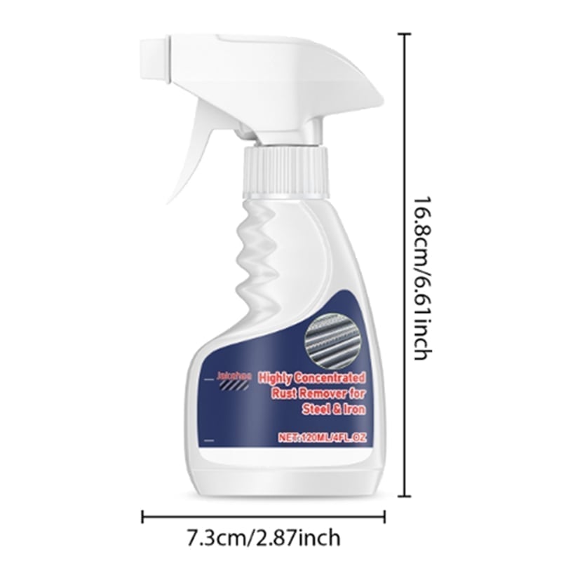 Powerful Rust Remover for Metal and Stainless Steel