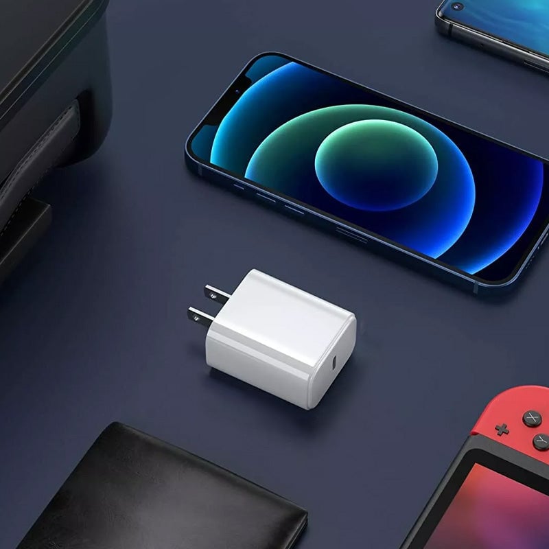 Mobile Fast Charger Adapter and Charging Cable Set