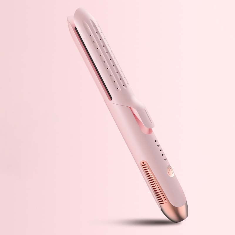 Mini anti-perm hair straightener