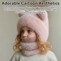 ❄️ 4-in-1 Winter Warmth Integrated Kids' Hooded Hat