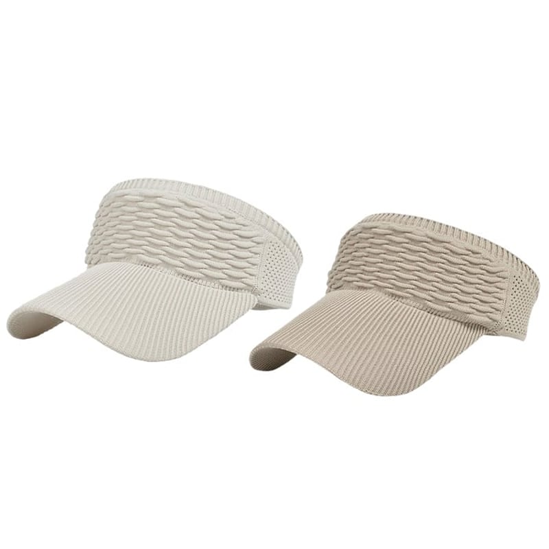 Women's High Ponytail Sun Visor Hat