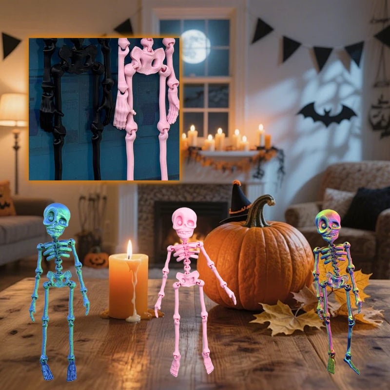 Skeleton Refrigerator Magnet