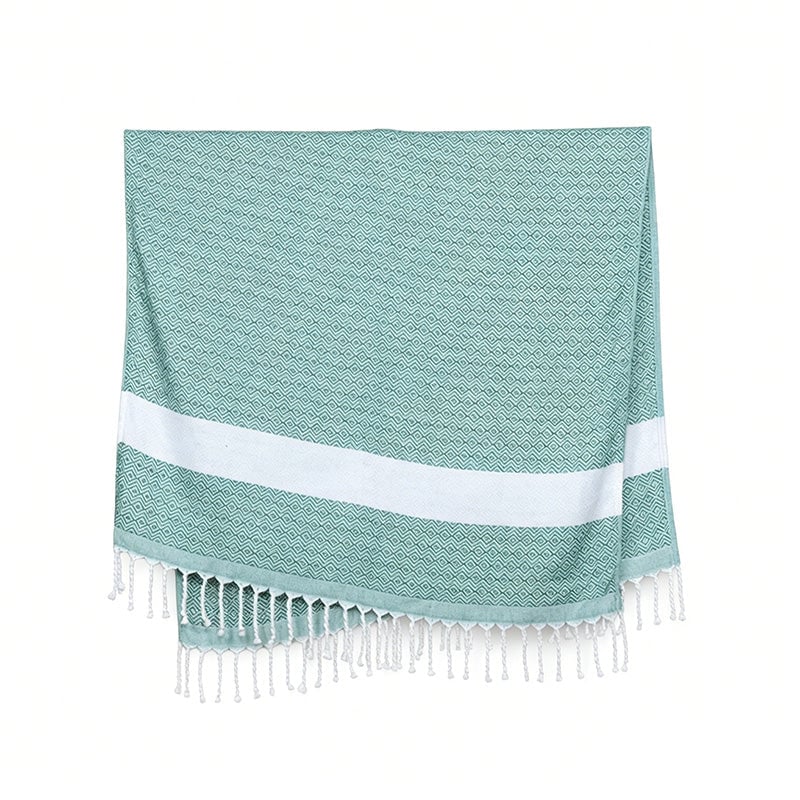 Large Quick Dry Jacquard Beach Bath Towel