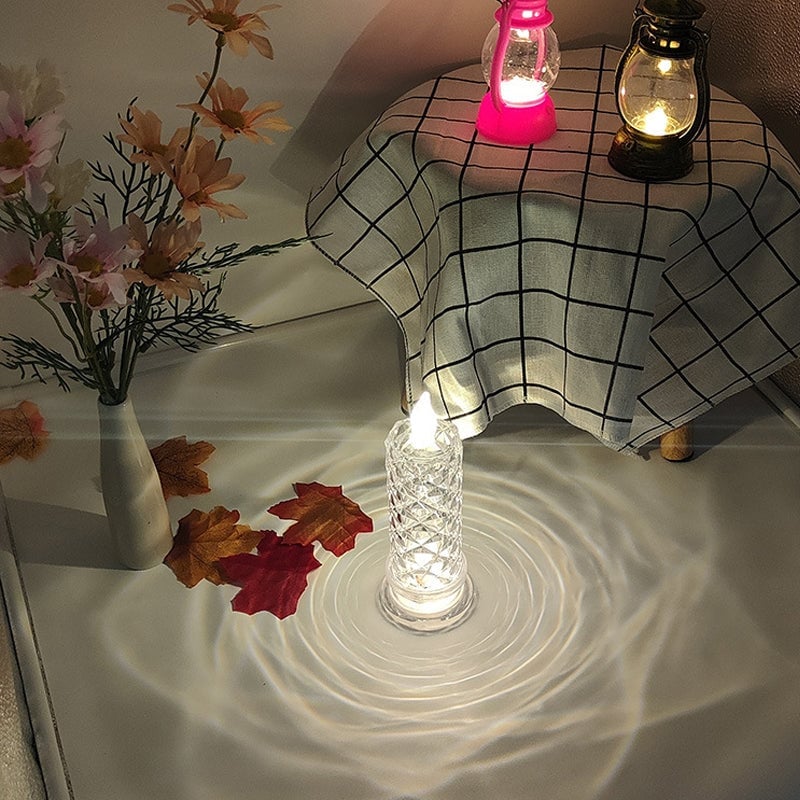 LED-Rosenlicht-Kerzenlampe