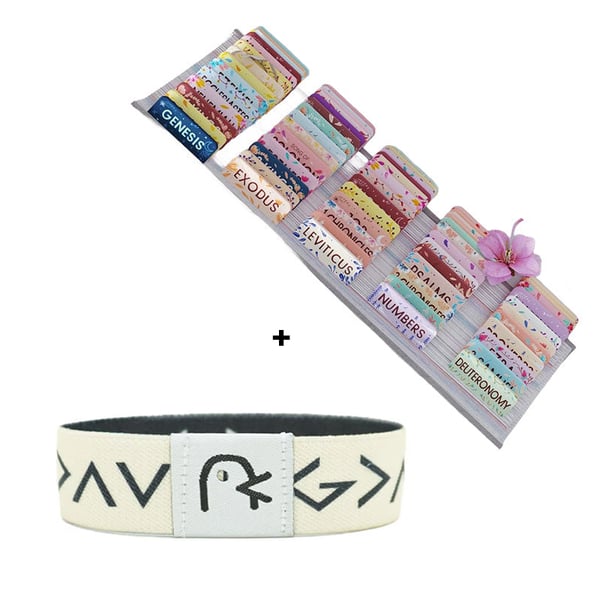 🌸Floral Bible Tabs 66 Peel-and-Stick