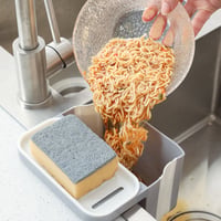 Teleskopischer Abtropfkorb für Küchenspüle