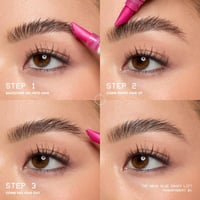 Waterproof, Quick-Dry Volumizing Eyebrow Gel