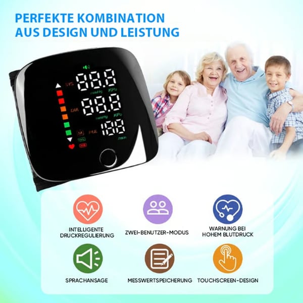 Handgelenk-Blutdruckmessgerät