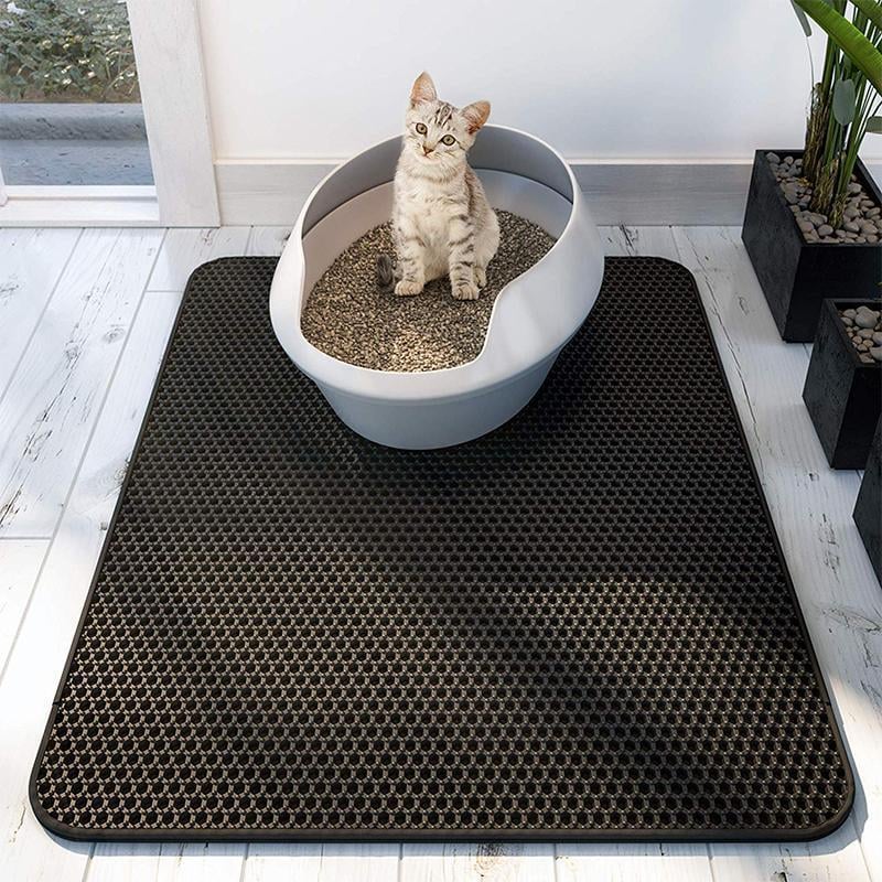 🐱Rutschfeste Katzenstreumatte