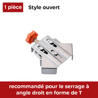 Pince à angle droit en acier inoxydable