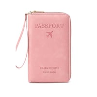 RFID Blocking Long Passport Wallet