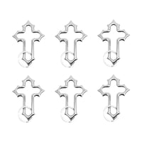 Gothic Cross Carabiner Keychain