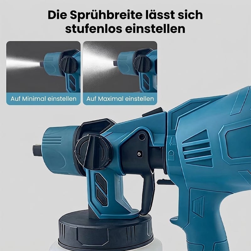Kabelloses HVLP Farbsprühgerät für Zuhause