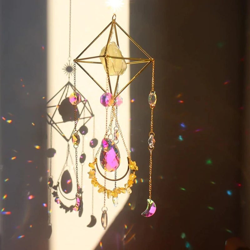 Crystal Sun Catcher Hanging Wind Chime