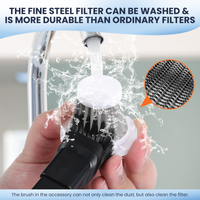 SAKER® Mini Handheld Cordless Vacuum Cleaner