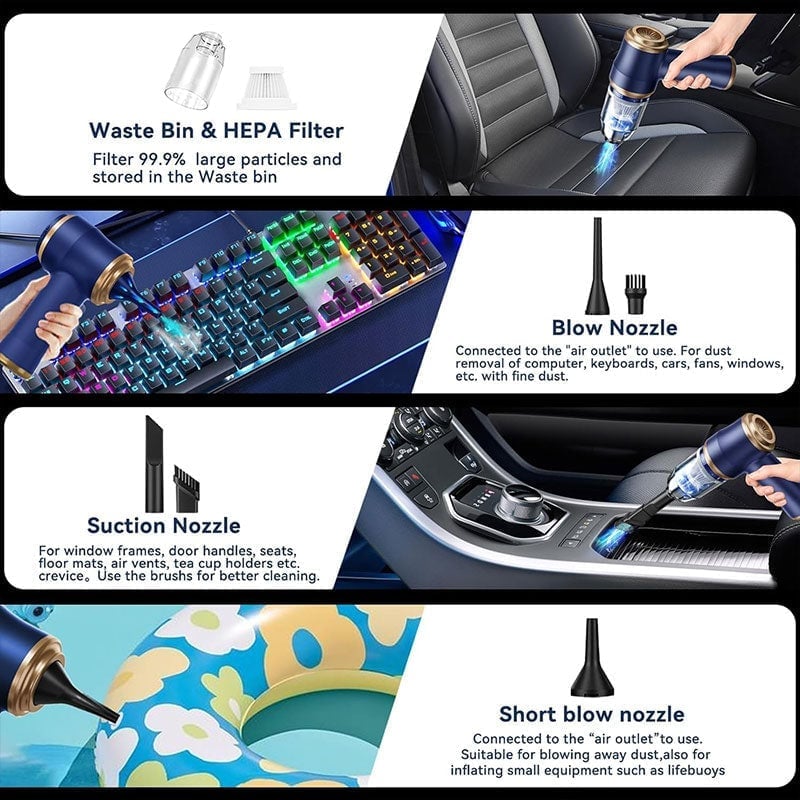Portable Cordless Vacuum Cleaner