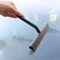 Rubber strip cleaning wiper