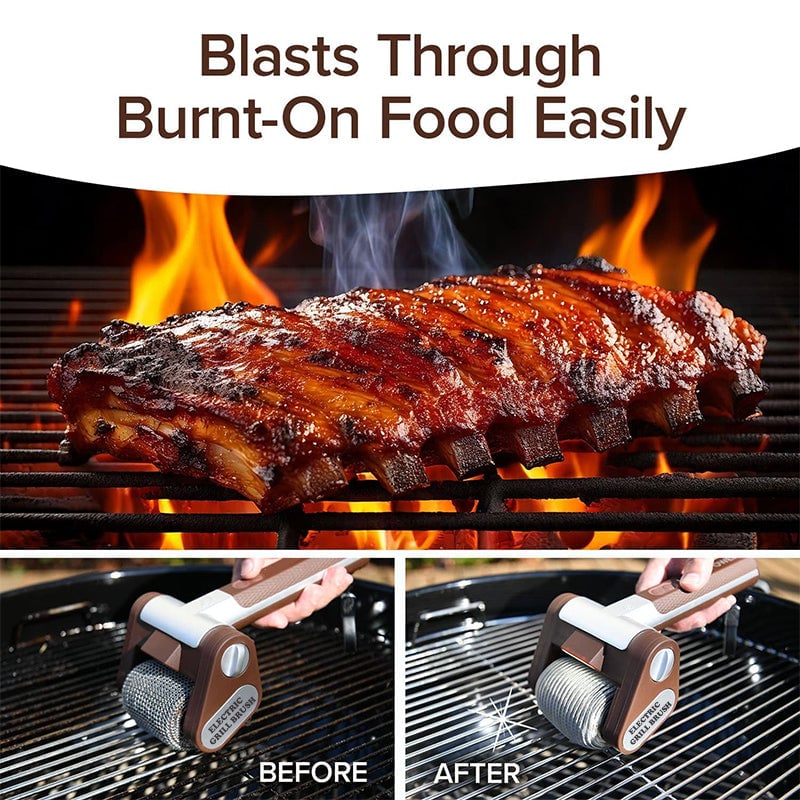 Sakerplus Electric Grill Cleaner Bristle Free