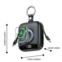 Tragbare Powerbank mit Schnellladefunktion