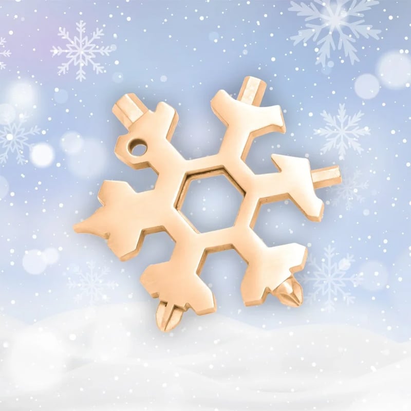 Sakerplus 18-in-1 Snowflake Multi-Tool