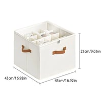 16-Grid Foldable Cloth Shoe Box