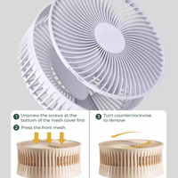 Floor standing portable fan