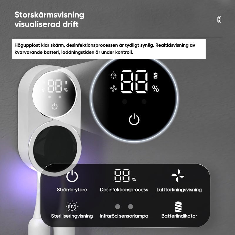 Sale - Tandborste steriliseringslåda