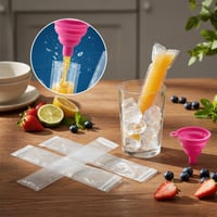 💫DIY Disposable Ice Pop Molds