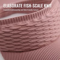 Scaled Brim Sun Visor
